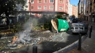 Los ertzainas, sobre el acto de Falange: "Hubo orden de no intervenir con la contundencia necesaria"
