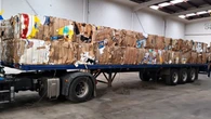 Dos detenidos en Granada con 3,2 toneladas de hachís ocultas en cartones para reciclar