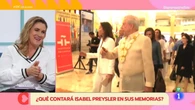 Carlota Corredera se estrena en 'D Corazón' con cautela: "No quiero que me riñan mis otros compañeros"