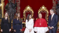 La familia del Rey Felipe VI, salvo Froilán,asistirán a la misa del Papa León XIV en la Plaza de Cibeles