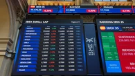 El Ibex 35 cede a la presión de las ventas