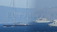 Un yate marroquí escoltado por buques de guerra cerca de Ceuta...¿De quién podía ser?