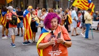 El independentismo hace aguas en la Diada: a penas 28.000 asistentes en Barcelona