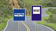 ¿Qué diferencia hay entre estas dos señales de autobús? Pocos conductores en España la conocen