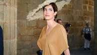 Sofía Palazuelo se convierte en la mejor invitada de la boda de su hermano Fernando con vestido elegante y maxi pamela