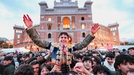 Así fue el brindis de Álvaro Serrano a su abuelo que ha fallecido en la noche del gran triunfo en Las Ventas (ayer)