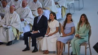 La Familia Real acompañan al Papa León XIV en la misa de Cibeles