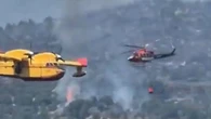 El fuego avanzó a cien metros por minuto