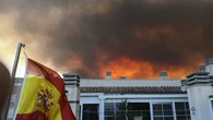 La línea de alta tensión afectada por el incendio no es de Red Eléctrica