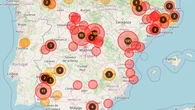 Mapa de incendios de España en directo: consulta los focos activos de tu localidad