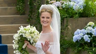 Análisis del vestido de novia de la princesa María Carolina de Liechtenstein: de estilo romántico y tiara heredada con historia