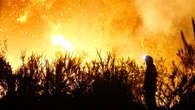 Un incendio forestal obliga a confinar una urbanización en Toledo