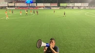 El inolvidable viaje de "Chana" con el Inter Valdemoro al Coliseum: "Se rompió el bombo, pero cantaré a pulmón"