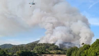 Un incendio en A Coruña supera las 180 hectáreas y obliga a activar la situación 2
