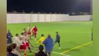 Una pelea brutal entre futbolistas y aficionados en un encuentro de primera regional en Lanzarote deja un policía local herido