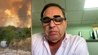 La desesperación del alcalde de Carucedo por los incendios: “Es un infierno, tuve que evacuar de mi casa y escaparon hasta los bomberos”