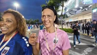 La madre de Vozinha consigue el visado a tiempo y llega a tiempo para verle frenar a Uruguay