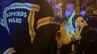 Muere un hombre en Madrid por un incendio en una vivienda con gran acumulación de enseres