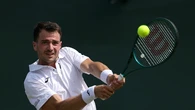 Pedro Martínez, el tenista con cuenta en OnlyFans, firma una victoria en Wimbledon cuatro años después