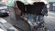 Oleada de quema de contenedores en Bilbao: los residentes organizan patrullas vecinales