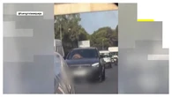 VÍDEO: Un hombre mantiene relaciones sexuales mientras conduce por una carretera en Marbella