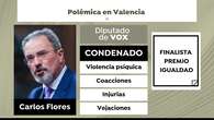 Un diputado de Vox condenado por malos tratos en 2002 queda finalista en un certamen literario de igualdad