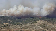 Se intensifican los incendios de Zaragoza y Huesca con el viento y la humedad como principales enemigos sobre el terreno