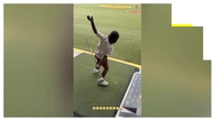 El divertido vídeo del hermano de Lamine Yamal intentando jugar al golf que arrasa en redes