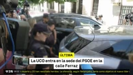 La UCO registra la sede del PSOE en la calle Ferraz por una presunta red de financiación ilegal