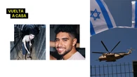 El rehén Evyatar David ya respira en libertad después de que Hamás mostrase un vídeo de él cavando su tumba