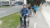 Quedó tetrapléjico a los 19 años y hoy vuelve a hacer deporte gracias a una handbike