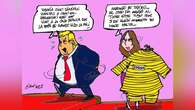 Las presiones de Trump a Zelenski, en la viñeta gráfica