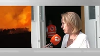 El miedo de una de las vecinas desalojadas de Tres Cantos al ver acercarse las llamas: “Vimos las llamas muy cerca de casa, no nos daba tiempo a reaccionar”