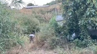 Vídeo: Pillan a un pirómano intentando prender fuego al Monte de Moya, en Las Palmas de Gran Canaria