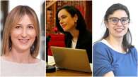 Verónica, Cristina y Beatriz, las tres gallegas que han ganado los Premios Nacionales de Investigación