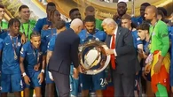 Vídeo: Trump irrumpe en la celebración del Chelsea tras ganar el Mundial de Clubes