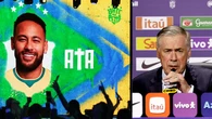 Ancelotti convoca a Neymar para el Mundial en una lista con Vinícius, Raphinha y Endrick
