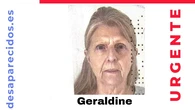 Buscan a Geraldine, la mujer de 73 años con discapacidad cognitiva que desapareció hace cinco días en Almería