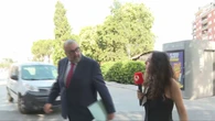 Koldo García, captado por las cámaras de Antena 3 tras solicitar el aplazamiento de su declaración