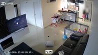 VÍDEO: Un padre salva a su hija tras recibir una alerta segundos antes del terremoto en Venezuela