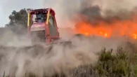 El incendio de Tamarite arrasa ya 4.400 hectáreas y estudian permitir el regreso de vecinos de Calasanz