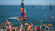El equipo español de la SailGP sigue vivo tras un quinto puesto en Cádiz: "Encantados de estar aquí"