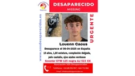 Buscan a Louenn Caous, un joven francés de 15 años desaparecido tras cruzar la frontera con España en moto