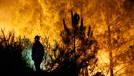 Última hora de los incendios en España: El fuego en Lugo obliga a activar el nivel 2 de emergencia provocando cortes ferroviarios