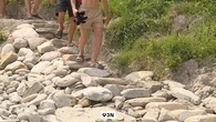 El enigma de la playa de Langre: aparecen unas escaleras y nadie sabe quién las hizo