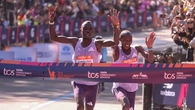 El increíble final en el Maratón de Nueva York: casi se necesitó foto finish entre Benson Kipruto y Alexander Mutiso