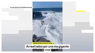 Bañistas en Tenerife arriesgan su vida con bandera roja