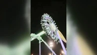 Vídeo: El momento en el que una atracción se parte en pleno funcionamiento y deja 23 heridos en Arabia Saudí