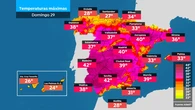 Mercedes Martín advierte sobre la primera ola de calor del verano: hasta 44 °C, noches tórridas y calima