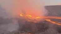 Vídeo: Nueva erupción del volcán Kilauea con fuentes de lava de hasta 90 metros